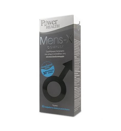 Power Health Mens-X complex STEVIA με γεύση λεμόνι, 32s ΑΝΑΒΡ.