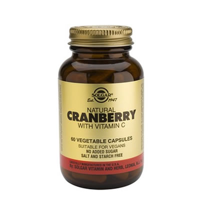 Solgar Cranberry Extract with Vitamin C veg.caps 60s