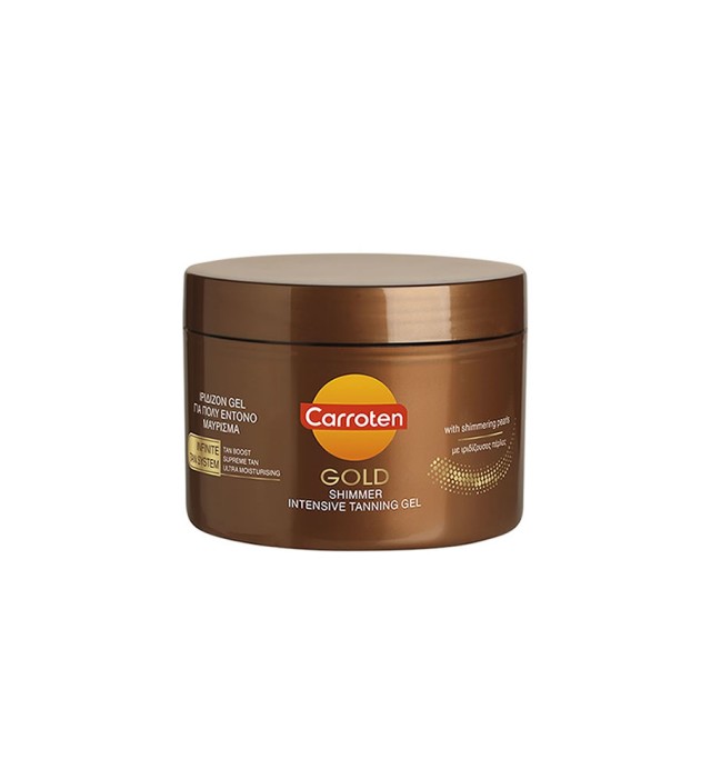 Carroten Gold Shimmer Intensive Tanning Gel 150ml