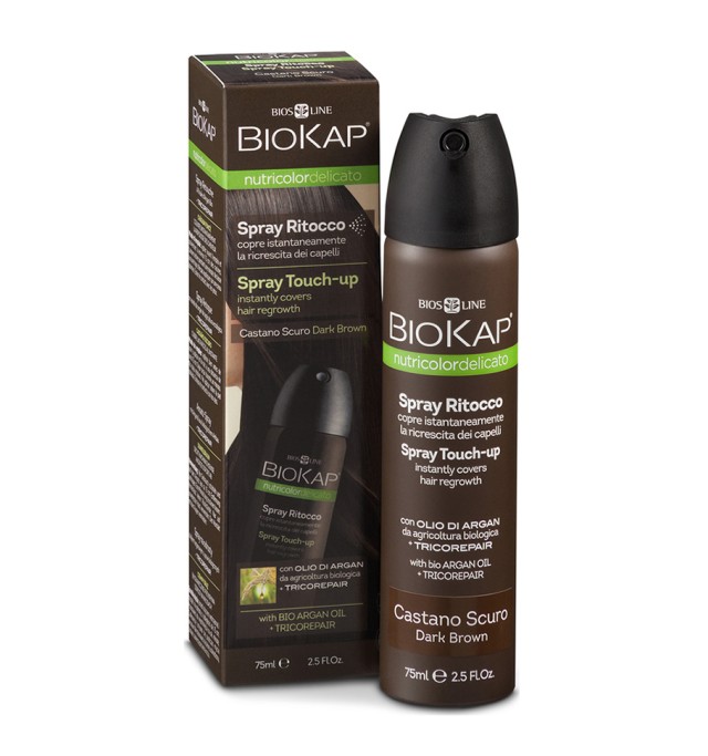 Bios Line Biokap Nutricolor Delicato Spray Touch-Up Dark Brown 75ml