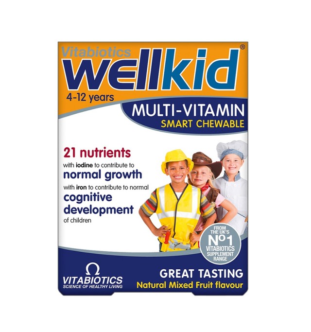 Vitabiotics Wellkid (μασώμενο) 30tabs