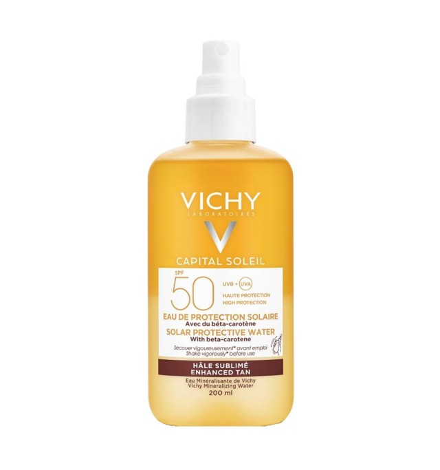 Vichy Capital Soleil Solar Protective Water for Enhaced Tan SPF50 200ml