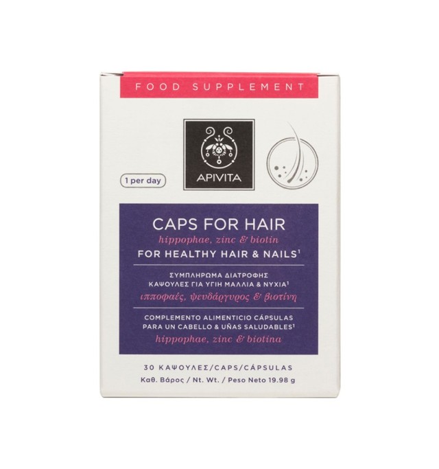 Apivita Caps for Hair 30caps