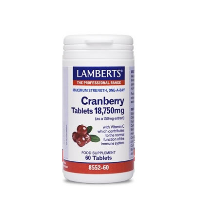 Lamberts Cranberry Tablets 18,750mg 60tabs