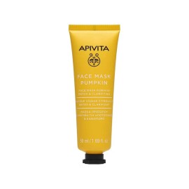 Apivita Face Mask Pumpkin Μάσκα Προσώπου με Κολοκύθα για Αποτοξίνωση, 50ml