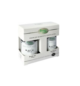 Power Health Set Platinum Range B-vit12 1000μg 60tabs + Δώρο Platinum Range D-vit3 2000iu 20tabs