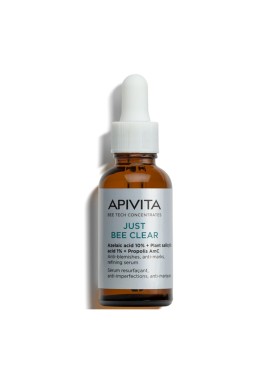 Apivita Just Bee Clear Serum Ορός Λείανσης για Ατέλειες & Σημάδια Ακμής, 30ml