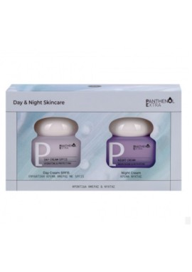 Panthenol Extra Day & Night Skincare Σετ Περιποίησης για Ενυδάτωση 2τμχ