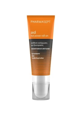 Pharmasept Aid Hot Power Roll-on Gel για Αίσθηση Χαλάρωσης & Ξεκούρασης, 100ml