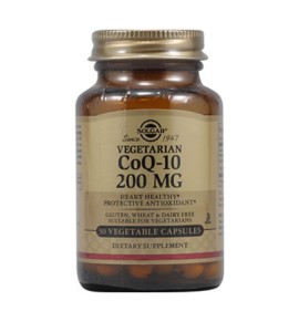 Solgar Coenzyme Q-10 200mg vegetable caps 30s