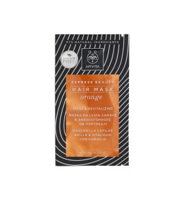 Apivita Express Beauty Shine & Revitalizing Hair Mask with Orange 20ml