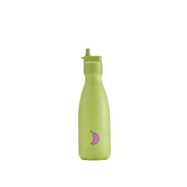 CHILLYS ORIGINAL KIDS 350ML REUSABLE WATER BOTTLE - LIME