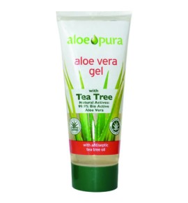 Organic Aloe Vera Gel with Tea Tree 200ml