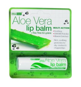 AloeDent Aloe Vera Lip Balm 4gr