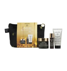 Apivita Promo Queen Bee Κρέμα Πλούσιας Υφής, 50ml & Δώρο Γαλάκτωμα 3σε1, 50ml & Ορός Ανόρθωσης Περιγράμματος, 10ml