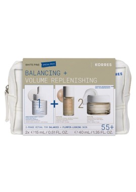 Korres Promo Greek Yoghurt Smart Probiotic Super Serum 15ml & White Pine Cream & Age Spot Concentrate Serum 15ml & Korres White Pine Volumizing Moisturizer Day Cream 40ml & Δώρο