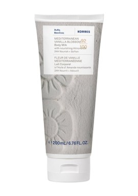 Korres Body Smoothing Milk Ενυδατικό Γαλάκτωμα Σώματος Άνθη Βανίλιας, 200ml