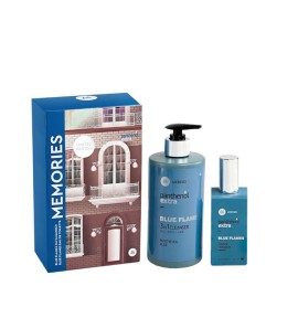 Panthenol Extra Set Memories Limited Edition Blue Flames 3in1 Cleanser 500ml & Blue Flames Eau De Toilette 50ml