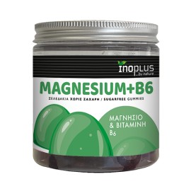 Inoplus Magnesium + Vitamin B6, 60 Ζελεδάκια
