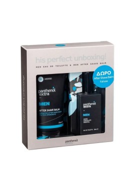 Medisei Panthenol Extra Promo His Perfect Unboxing Men Eau De Toilette 50ml & Δώρο Men After Shave Balm 75ml