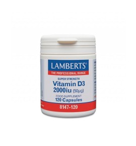 Lamberts VITAMIN D3 2000iu 120tabs