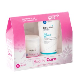 Panthenol Extra Beauty Care Day Cream SPF15 50ml & Face Cleansing Gel 150ml