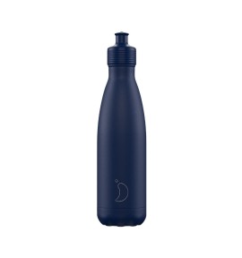 Chillys Sports Bottle Matte Blue 500ml