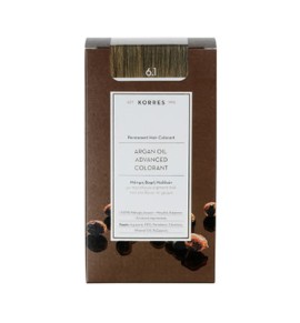 Korres Argan Oil 6.1 Ξανθό Σκούρο Σαντρέ 50ml