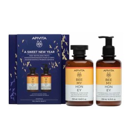 Apivita Πακέτο Bee my Honey Shower Gel 250ml & Moisturizing Body Milk with Honey & Aloe 200ml