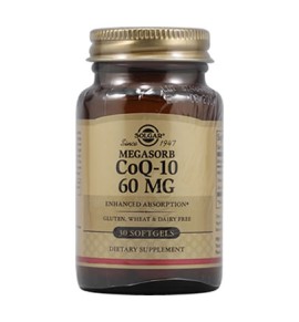 Solgar Coenzyme Q-10 60mg Softgels 30s