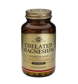 Solgar Chelated Magnesium 100mg tabs 100s