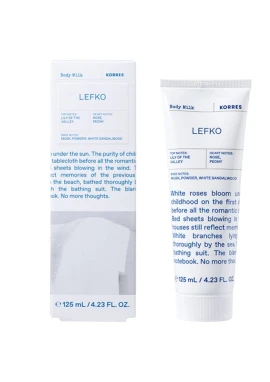Korres Lefko Body Milk Γαλάκτωμα Σώματος, 125ml