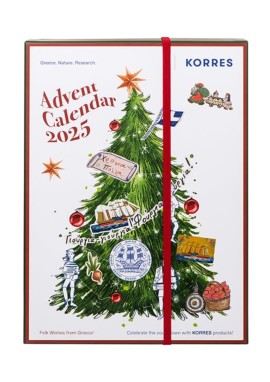 Korres Limited Edition Advent Calendar 2025 Ημερολόγιο Χριστουγέννων, 1σετ
