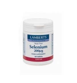 Lamberts Selenium 200μg 60 tabs