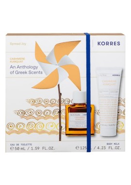 Korres Promo Pack Cashmere Kumquat Άρωμα, 50ml & Cashmere Kumquat Γαλάκτωμα Σώματος, 125ml, 1σετ