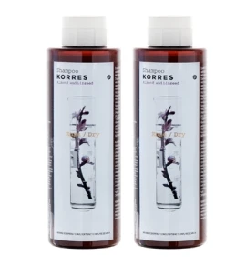 Korres Σαμπουάν Αμύγδαλο & Λινάρι 250ml, 1+1 ΔΩΡΟ