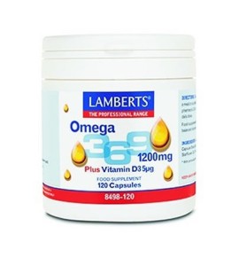 Lamberts Omega 3,6,9. 120 caps