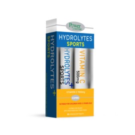Power Health Hydrolytes Sports STEVIA 20eff.tabs & Vitamin C 500mg 20eff.tabs