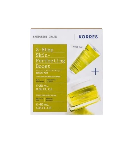 Korres Santorini Grape Poreless Κρέμα-Gel 40 ml + ΔΩΡΟ Santorini Grape Ηφαιστειακή Μάσκα Καθαρισμού 20 ml
