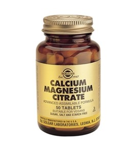 Solgar Calcium Magnesium Citrate tabs 50s