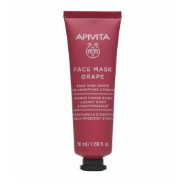 Apivita Face Mask Αντιρυτιδική & Συσφιγκτική Μάσκα με σταφύλι 50ml