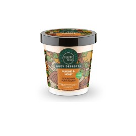 Organic Shop by Natura Siberica Body Desserts Almond & Honey Αμύγδαλο & Μέλι Μους Θρέψης Σώματος, 450ml
