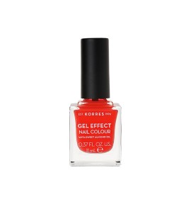 Korres Gel Effect Nail Colour 45 Coral 11ml