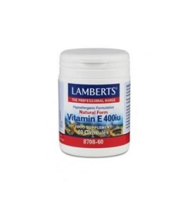 Lamberts VITAMIN E 400iu Natural 60 caps