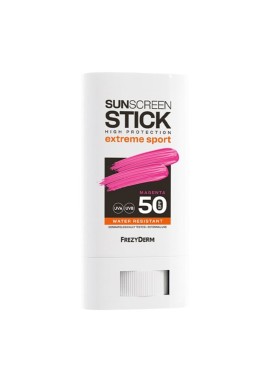 Frezyderm Extreme Sport Αντηλιακό Stick Προσώπου Magenta SPF50, 20ml