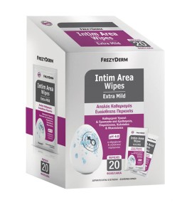 Frezyderm Intim Area Wipes 20τμχ.