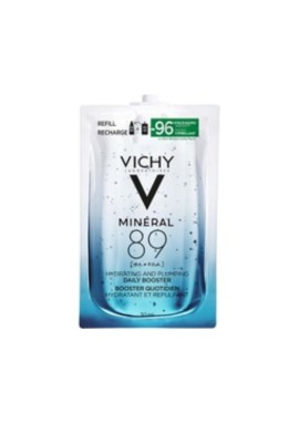 Vichy Mineral 89 Hydrating & Plumping Daily Booster Serum Refill Ορός Προσώπου για Ενυδάτωση & Ελαστικότητα - Ανταλλακτική Συσκευασία, 50ml