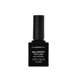 Korres Gel Effect Top Coat 11ml