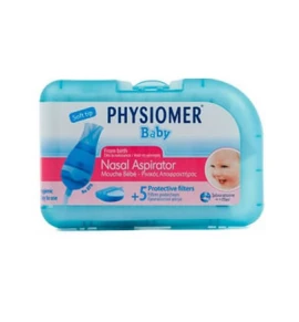 Physiomer Baby Nasal Apirator 1τμχ + 5 προστατευτικά φίλτρα