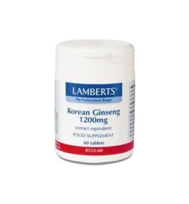 Lamberts Korean Ginseng 1200μg 60tabs